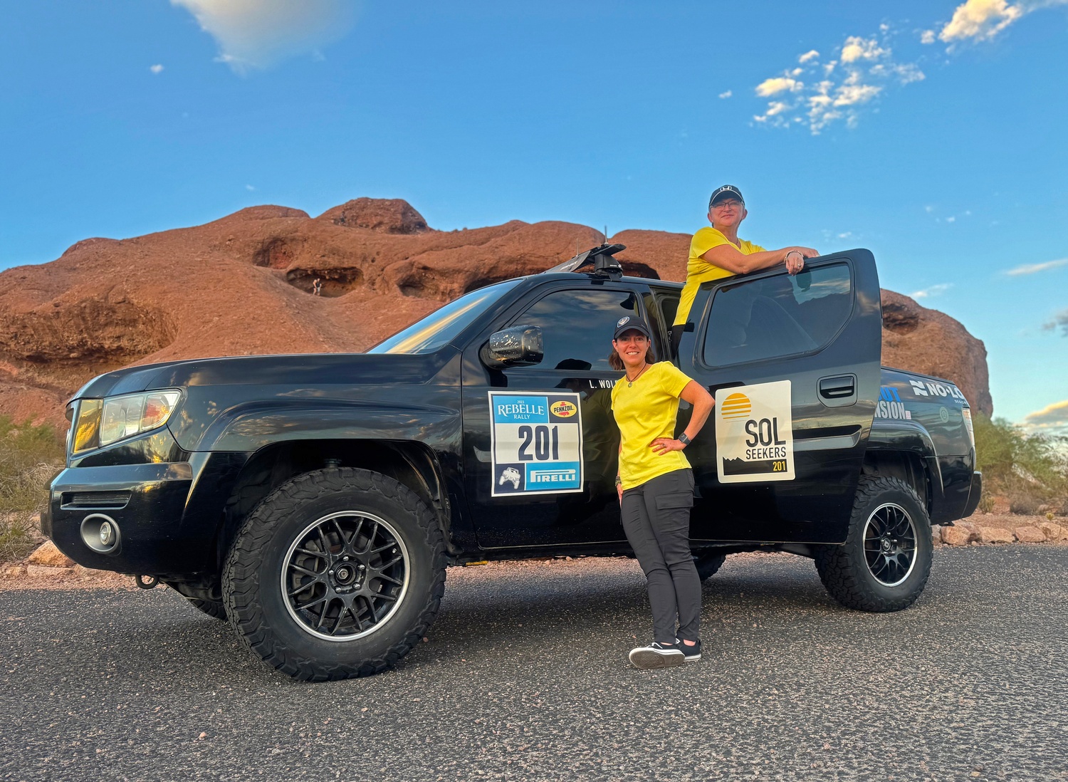 Team 201 - Sol Seekers - Rebelle Rally 2025